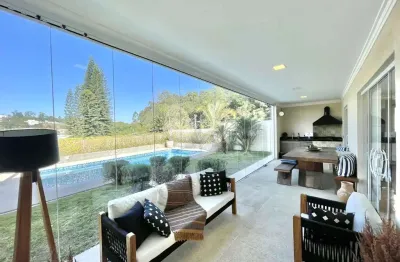 Terreno em condomínio fechado à venda no Granja Viana, Cotia 