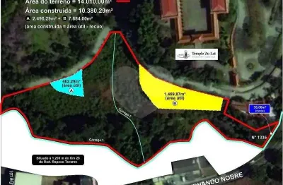 Terreno comercial à venda no Parque Rincão, Cotia 