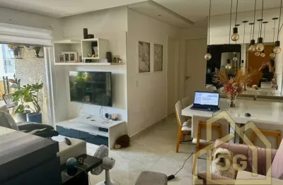 Apartamento 60m² bairro vila valparaiso - santo andré/sp
