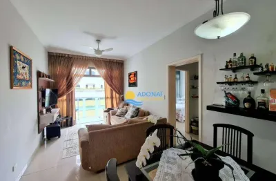 Apartamento com 2 dormitórios à venda, 80 m² por r$ 550.000,00 - pitangueiras - guarujá/sp
