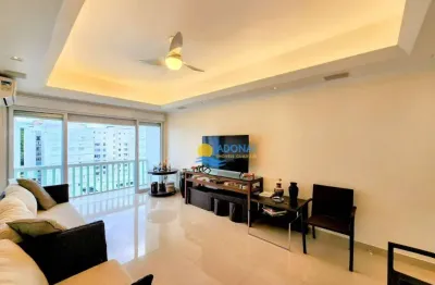 Apartamento com 3 dormitórios à venda, 120 m² por r$ 600.000,00 - pitangueiras - guarujá/sp