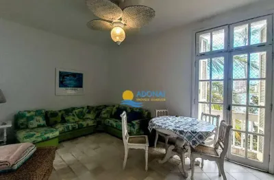 Apartamento com 2 dormitórios à venda, 136 m² por r$ 1.070.000,00 - pitangueiras - guarujá/sp