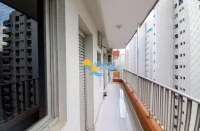 Apartamento com 1 dormitório à venda, 56 m² por r$ 430.000,00 - pitangueiras - guarujá/sp