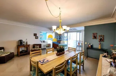 Apartamento com 3 dormitórios à venda, 140 m² por r$ 950.000,00 - pitangueiras - guarujá/sp