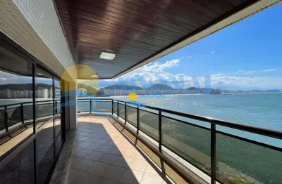 Apartamento com 4 dormitórios à venda, 256 m² por r$ 1.800.000,00 - jardim astúrias - guarujá/sp