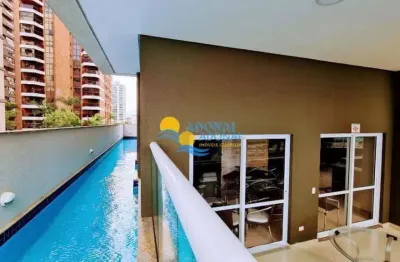 Apartamento com 3 dormitórios à venda, 154 m² por r$ 1.385.000,00 - jardim astúrias - guarujá/sp