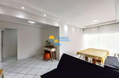 Apartamento com 3 dormitórios à venda, 97 m² por r$ 740.000,00 - pitangueiras - guarujá/sp