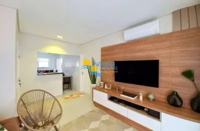 Apartamento residencial à venda, pitangueiras, guarujá - ap0389.