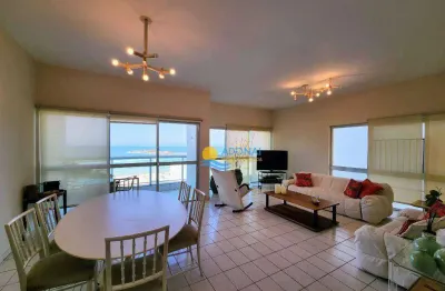 Apartamento com 3 dormitórios à venda, 155 m² por r$ 850.000,00 - pitangueiras - guarujá/sp