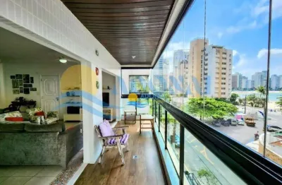 Apartamento com 3 dormitórios à venda, 120 m² por r$ 850.000,00 - jardim astúrias - guarujá/sp