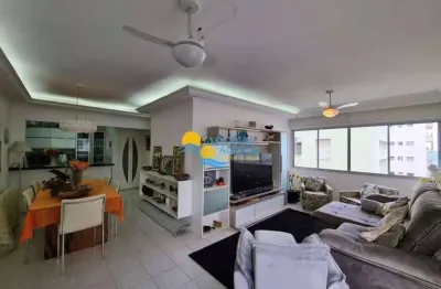 Apartamento com 3 dormitórios à venda, 130 m² por r$ 680.000,00 - pitangueiras - guarujá/sp