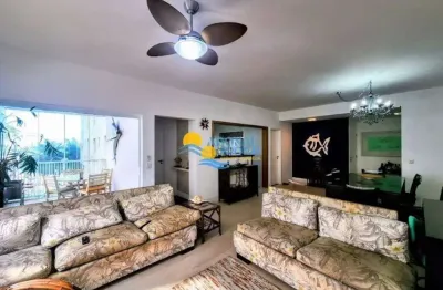Apartamento com 3 dormitórios à venda, 134 m² por r$ 850.000,00 - pitangueiras - guarujá/sp