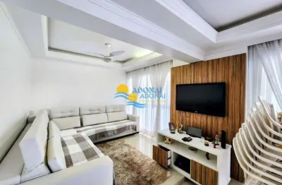 Apartamento com 3 dormitórios à venda, 130 m² por r$ 1.000.000,00 - pitangueiras - guarujá/sp