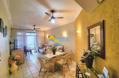 Apartamento com 2 dormitórios à venda, 80 m² por r$ 390.000,00 - jardim astúrias - guarujá/sp