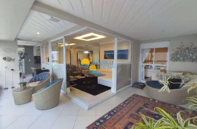 Apartamento com 3 dormitórios à venda, 148 m² por r$ 1.700.000,00 - jardim astúrias - guarujá/sp
