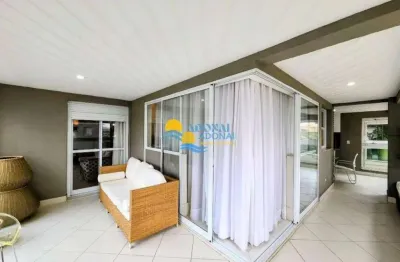 Apartamento com 3 dormitórios à venda, 145 m² por r$ 1.400.000,00 - jardim astúrias - guarujá/sp