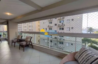 Apartamento com 3 dormitórios à venda, 148 m² por r$ 1.590.000,00 - jardim astúrias - guarujá/sp