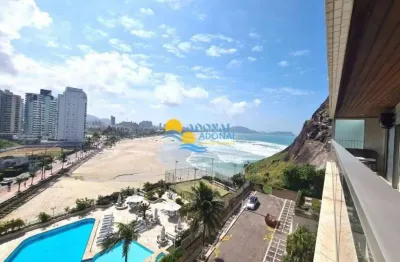 Apartamento com 3 dormitórios à venda, 168 m² por r$ 1.400.000,00 - pitangueiras - guarujá/sp