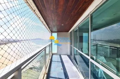 Apartamento com 3 dormitórios à venda, 135 m² por r$ 1.050.000,00 - pitangueiras - guarujá/sp