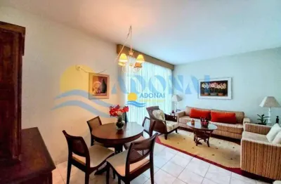 Apartamento com 2 dormitórios à venda, 110 m² por r$ 690.000,00 - pitangueiras - guarujá/sp