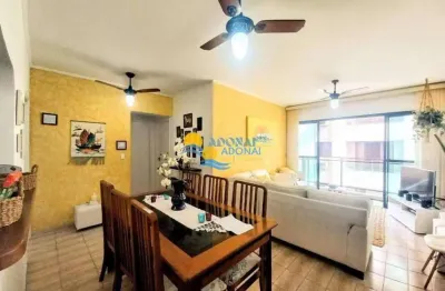 Apartamento com 2 dormitórios à venda, 90 m² por r$ 550.000,00 - jardim astúrias - guarujá/sp