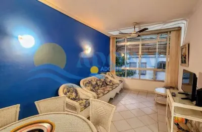 Apartamento com 3 dormitórios à venda, 90 m² por r$ 430.000,00 - pitangueiras - guarujá/sp