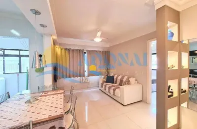 Apartamento com 2 dormitórios à venda, 70 m² por r$ 615.000,00 - tombo - guarujá/sp