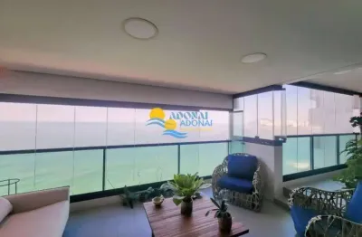 Apartamento com 3 dormitórios à venda, 186 m² por r$ 2.000.000,00 - pitangueiras - guarujá/sp
