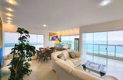 Apartamento com 3 dormitórios à venda, 155 m² por r$ 1.300.000,00 - pitangueiras - guarujá/sp