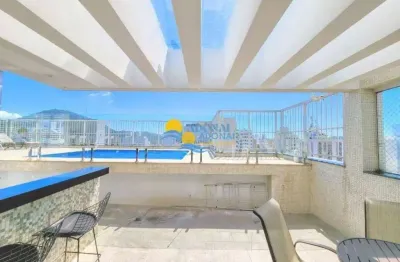 Apartamento com 4 dormitórios à venda, 305 m² por r$ 1.650.000,00 - pitangueiras - guarujá/sp