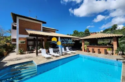 Casa com 5 dormitórios à venda, 345 m² por r$ 1.800.000,00 - enseada - guarujá/sp