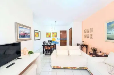 Apartamento com 3 dormitórios à venda, 104 m² por r$ 640.000,00 - pitangueiras - guarujá/sp