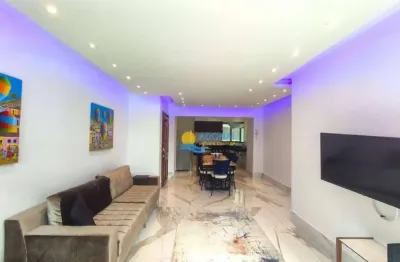 Apartamento com 3 dormitórios à venda, 104 m² por r$ 850.000,00 - pitangueiras - guarujá/sp