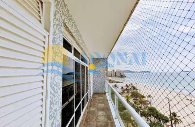 Apartamento com 4 dormitórios à venda, 200 m² por r$ 1.300.000,00 - pitangueiras - guarujá/sp