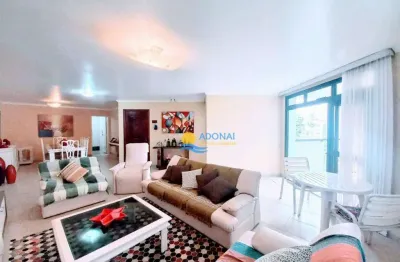 Apartamento com 4 dormitórios à venda, 152 m² por r$ 850.000,00 - pitangueiras - guarujá/sp