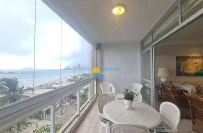 Apartamento com 4 dormitórios à venda, 190 m² por r$ 1.550.000,00 - pitangueiras - guarujá/sp