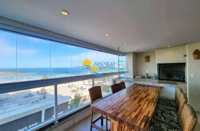 Apartamento com 4 dormitórios à venda, 166 m² por r$ 2.300.000,00 - pitangueiras - guarujá/sp