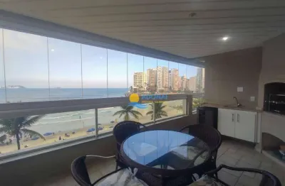 Apartamento com 4 dormitórios à venda, 174 m² por r$ 2.300.000,00 - jardim astúrias - guarujá/sp