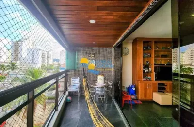 Apartamento com 3 dormitórios à venda, 120 m² por r$ 630.000,00 - jardim astúrias - guarujá/sp