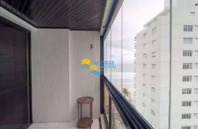 Apartamento com 3 dormitórios à venda, 100 m² por r$ 910.000,00 - jardim astúrias - guarujá/sp