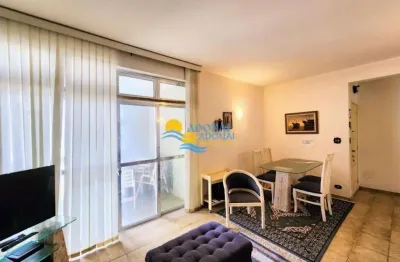 Apartamento com 2 dormitórios à venda, 110 m² por r$ 730.000,00 - pitangueiras - guarujá/sp