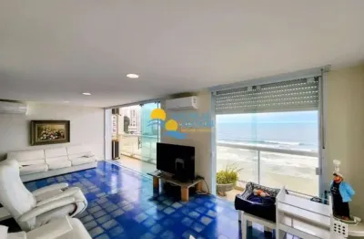 Apartamento com 4 dormitórios à venda, 190 m² por r$ 1.200.000,00 - pitangueiras - guarujá/sp