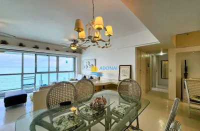 Apartamento com 3 dormitórios à venda, 135 m² por r$ 850.000,00 - pitangueiras - guarujá/sp