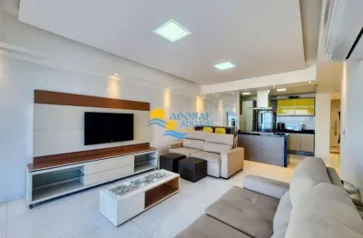 Apartamento com 4 dormitórios à venda, 160 m² por r$ 1.300.000,00 - pitangueiras - guarujá/sp