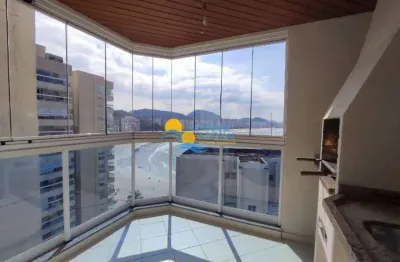 Apartamento com 3 dormitórios à venda, 98 m² por r$ 950.000,00 - jardim astúrias - guarujá/sp