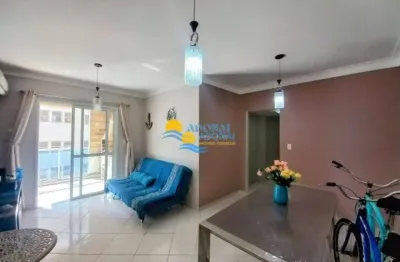 Apartamento com 3 dormitórios à venda, 98 m² por r$ 950.000,00 - jardim astúrias - guarujá/sp