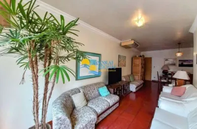 Apartamento com 3 dormitórios à venda, 120 m² por r$ 550.000,00 - pitangueiras - guarujá/sp