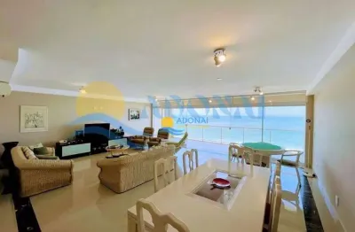 Apartamento com 5 dormitórios à venda, 280 m² por r$ 2.400.000,00 - pitangueiras - guarujá/sp