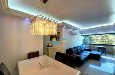 Apartamento com 2 dormitórios à venda, 75 m² por r$ 680.000,00 - tombo - guarujá/sp