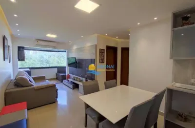 Apartamento com 2 dormitórios à venda, 75 m² por r$ 750.000,00 - tombo - guarujá/sp